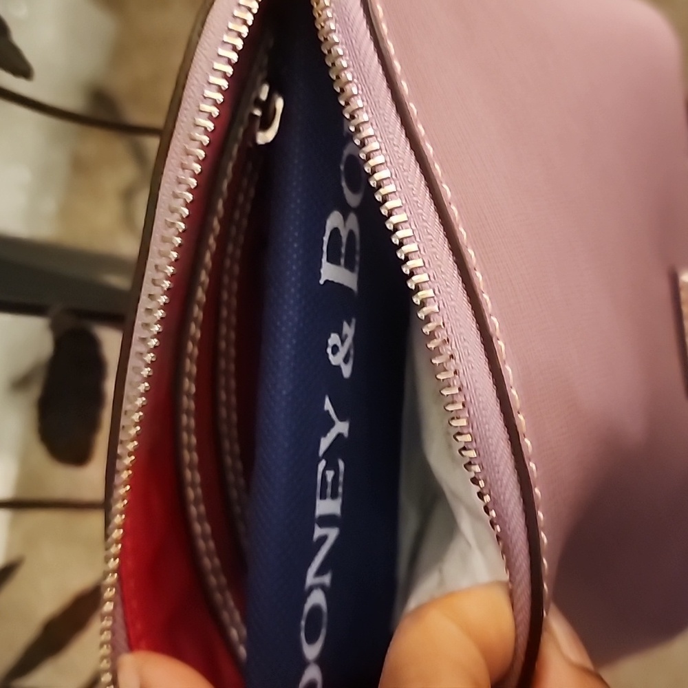 Dooney & BourkeDooney & BourkeDomed Saffiano Leather Crossbody Bag - Picture 6 of 6
